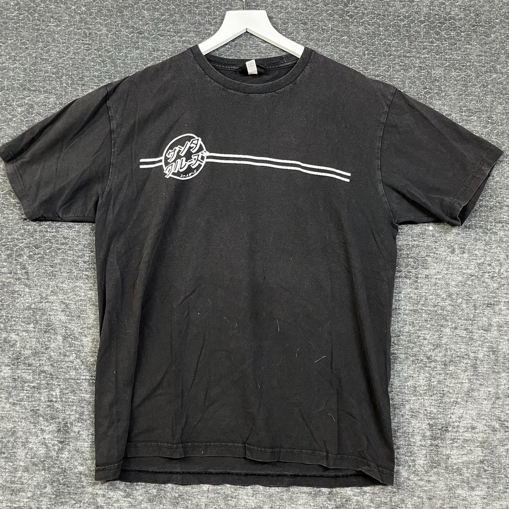 Santa Cruz Skateboards Screaming Hand T-Shirt Men's Black Graphic Tee - Large